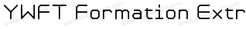 YWFT Formation Extra字体转换